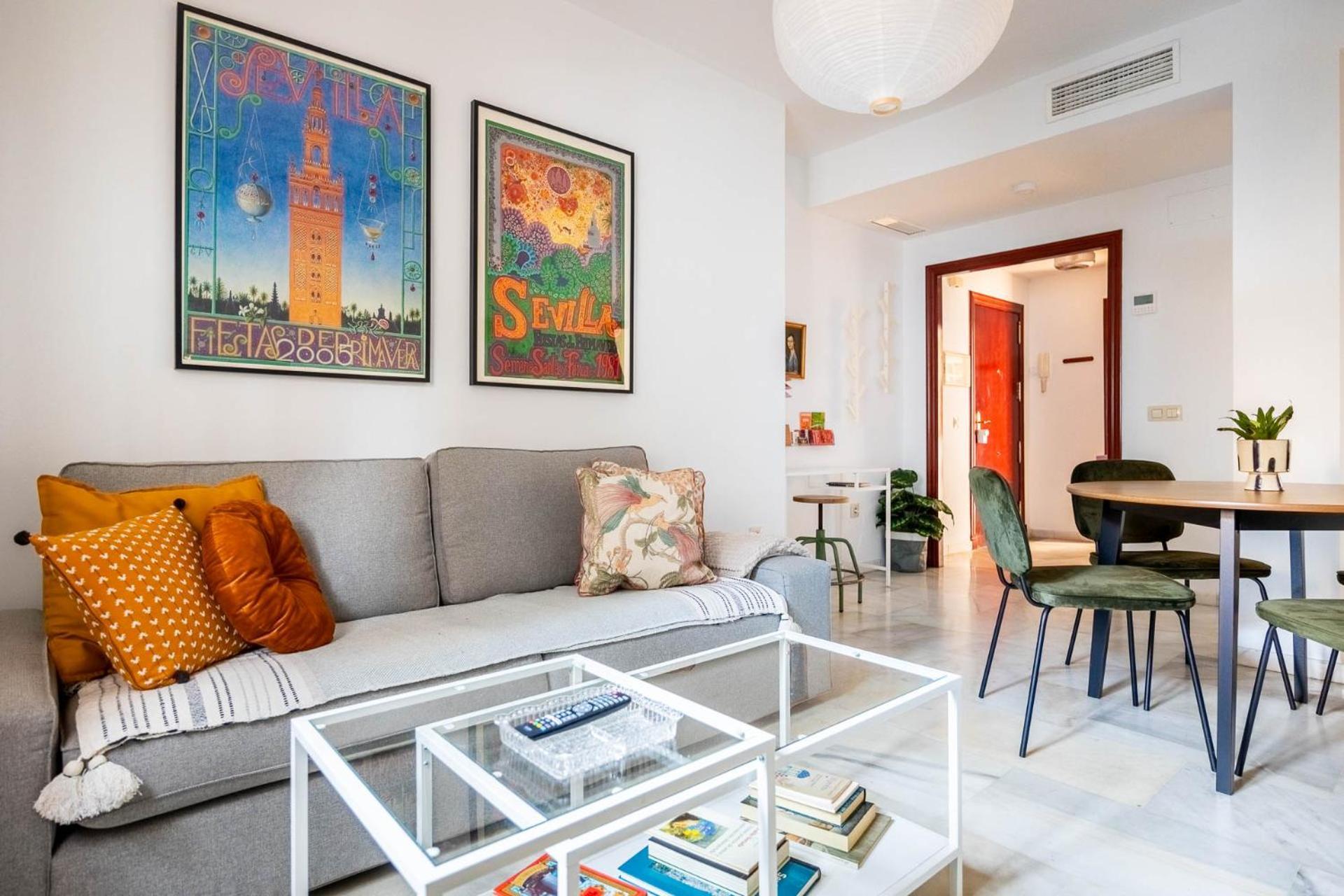 Piso Con Patio Privado Y Parking Nervion Sevilla Εξωτερικό φωτογραφία